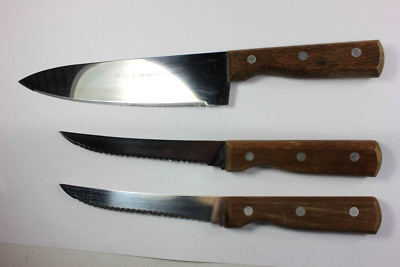 TRAMONTINA BRAZIL Stainless Steel Group of Kitchen Chef Knives