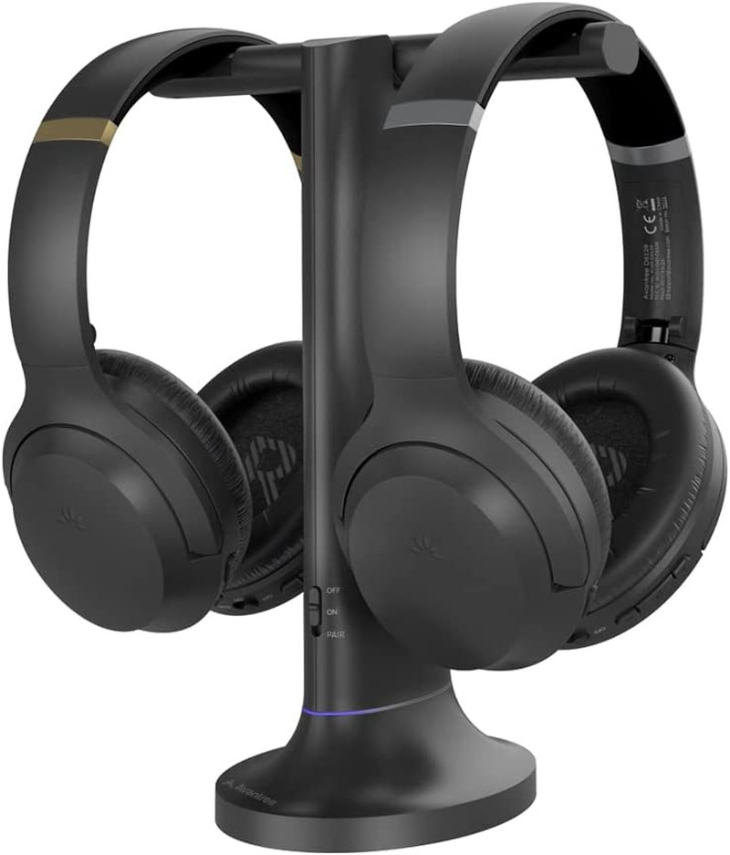 Duet - Dual Wireless Headphones for TV Watching with Transmi