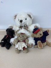 Vintage Russ Plush Lot Of 4 Stuffed Animals Variety Of Bears AR40