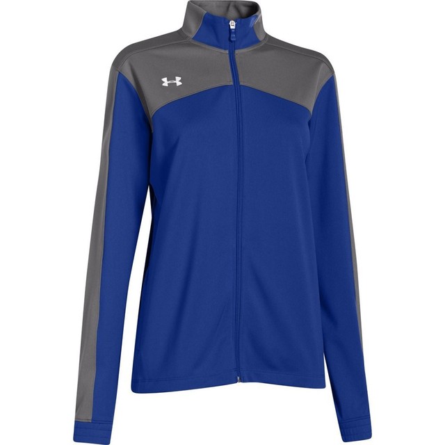 Under Armour Women's Royal Blue UA Futbolista Full Zip Soccer Jacket eBay