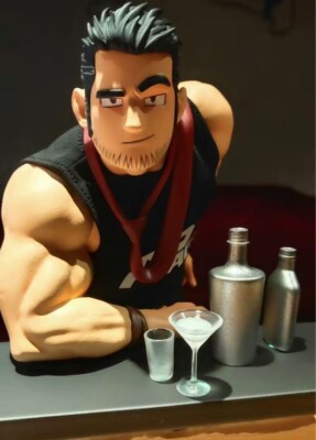 スコット・ピルグリム Lee Lucas bigフィギュアガレージキットスタチュ Scott Pilgrim Lee Lucas Big Figure Garage Kit Statue Good