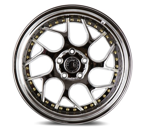 19x9.5/19x10.5 Aodhan DS01 5x114.3 +22/22  Vacuum Chrome Rims (Set of 4) - Picture 2 of 3