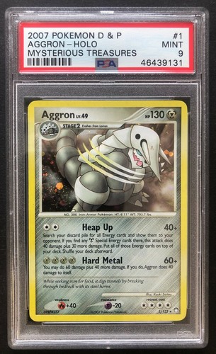 Aggron graded PSA 9 for sale on eBay