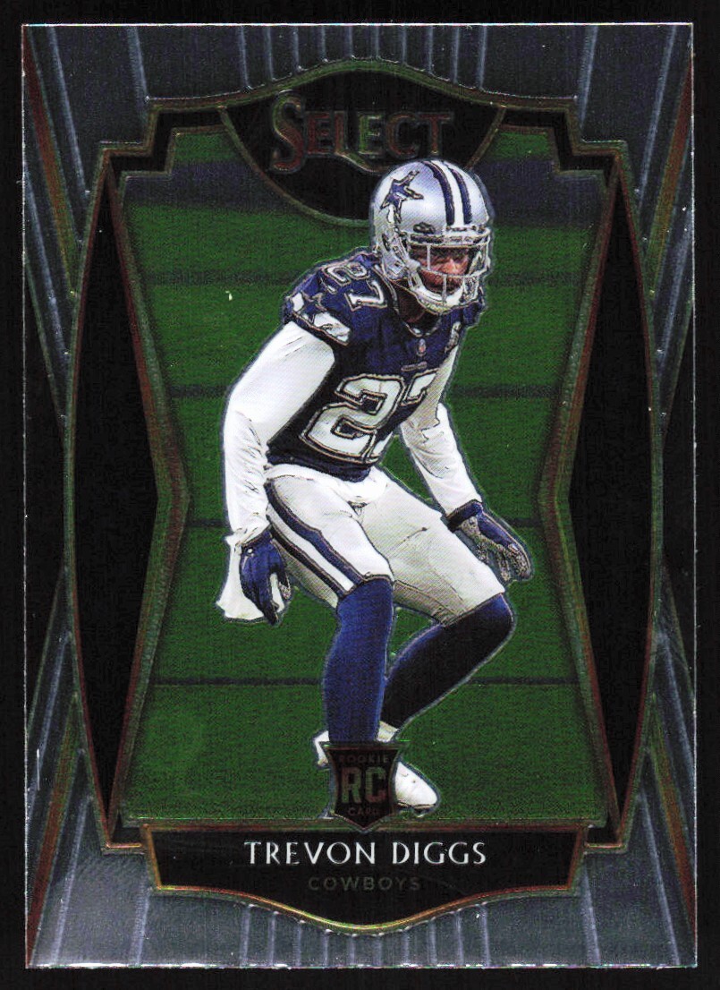 2020 Panini Select Trevon Diggs Rookie Dallas Cowboys #196