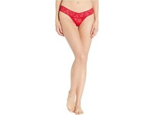 Hanky Panky 269194 Women's Lace Low Rise Thong Red Underwear Size OS