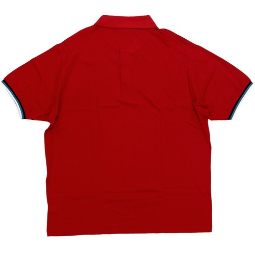 Polo tejido piqué grande y alto Lacoste para hombre (talla 8R/1XLB) rojo PH7826-240 - Imagen 4 de 5