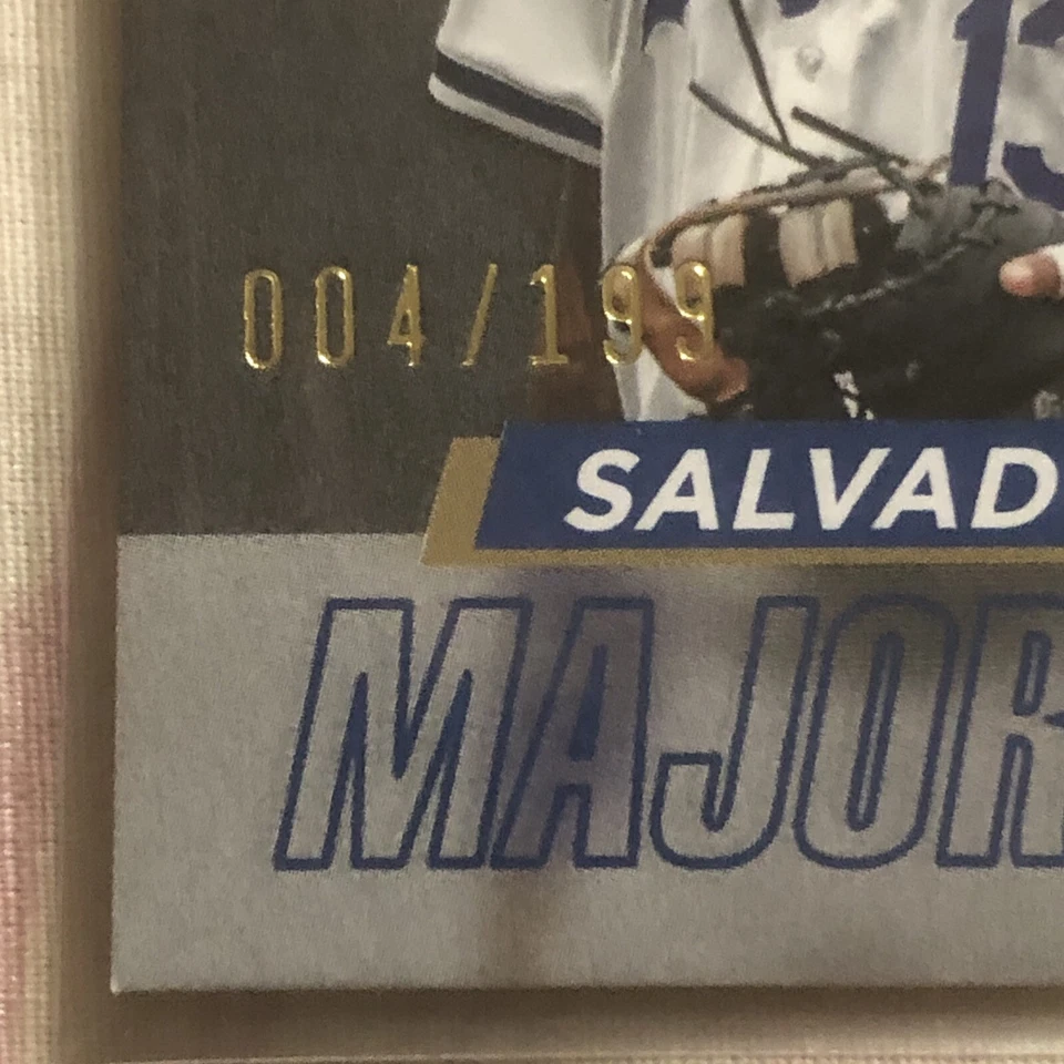 2024 Topps Update Salvador Perez Relic MLMU-SP Black 04/199 - Image 2 of 4