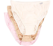 Jockey L25614 Women s Elance French Cut Brief Underwear 3-Pack Size Medium 6