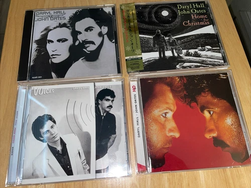 HALL & OATES Japan Pressings H2O Home For Christmas Self Titled Voices OBI Lyric