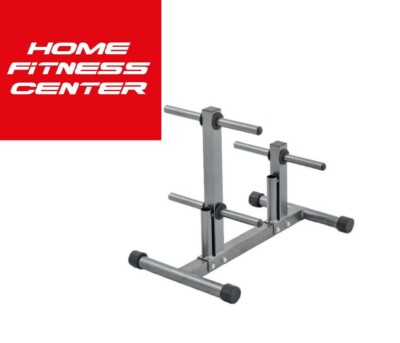 Rastrelliera Porta Dischi Bumper Verticale Toorx : Vendita Online Tapis Roulant Store - Foto 3