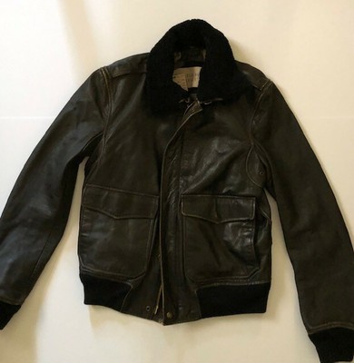 burberry leather bomber