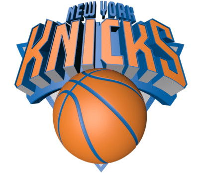 NEW YORK KNICKS Logo - Die Cut Laminated Vinyl Decal or Fridge Magnet