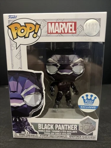 Funko Pop! Marvel Black Panther Facet Funko #1187 Vinyl Figure MINT w/ Protector
