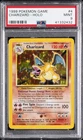 1999 POKEMON BASE SET UNLIMITED #4 CHARIZARD-HOLO PSA 9