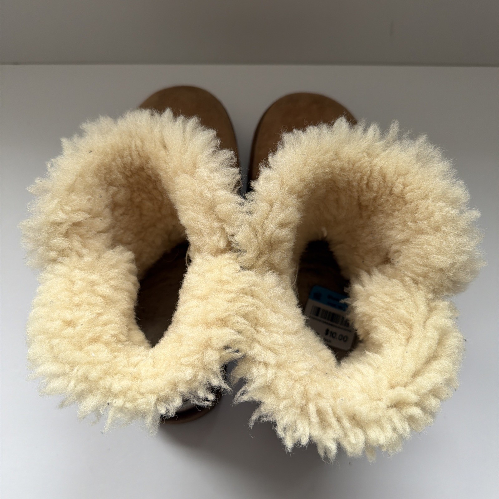 UGG Australia Mini Bailey Button Ankle Sheepskin … - image 8