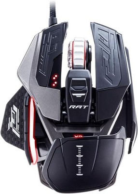 Mad Catz R.A.T. PRO X3 Gaming Mouse Black Wired High-End MR05DCINBL001-0J