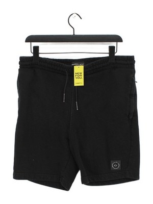 Marshall Artist Herren Shorts L schwarz 100% Baumwolle Sweat