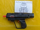 ⚫🟡 Vintage Star Wars BIKER SCOUT LASER PISTOL working Kenner 1984 🟡⚫