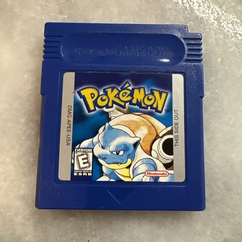 POKEMON: BLUE VERSION NINTENDO GAME BOY 1999 TESTED AUTHENTIC WORKS