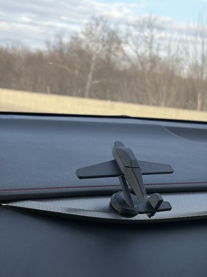 Car Dashboard Airplane Decor Rotating Inertia Toy 3D Printed No Battery