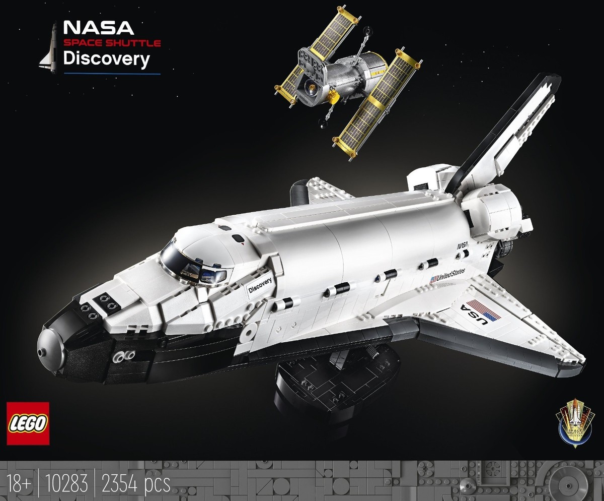 LEGO Icons: NASA Space Shuttle Discovery 10283 New, Sealed 