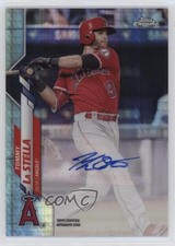 2020 Topps Chrome Update Target Prism Refractor /125 Tommy La Stella Auto 1ek2