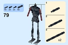 Hot Sale Fictional Horror Monster Head with Two Loudspeaker 303 Build Moc