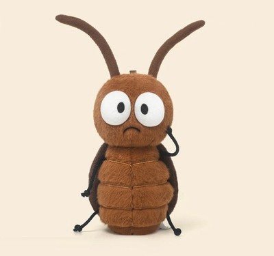 Cockroach Insect 8 inch Stuffed Animal Plush Toy Toddler Doll Kids Gifts