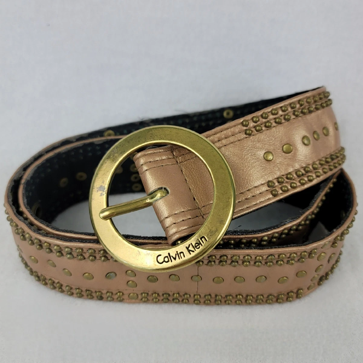 ladies belt calvin klein tape belt