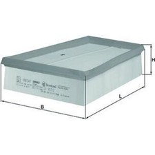 Knecht LX 957 2 Luftfilter für RENAULT GRAND SCENIC I MEGANE I I BM0 1 CM0 1