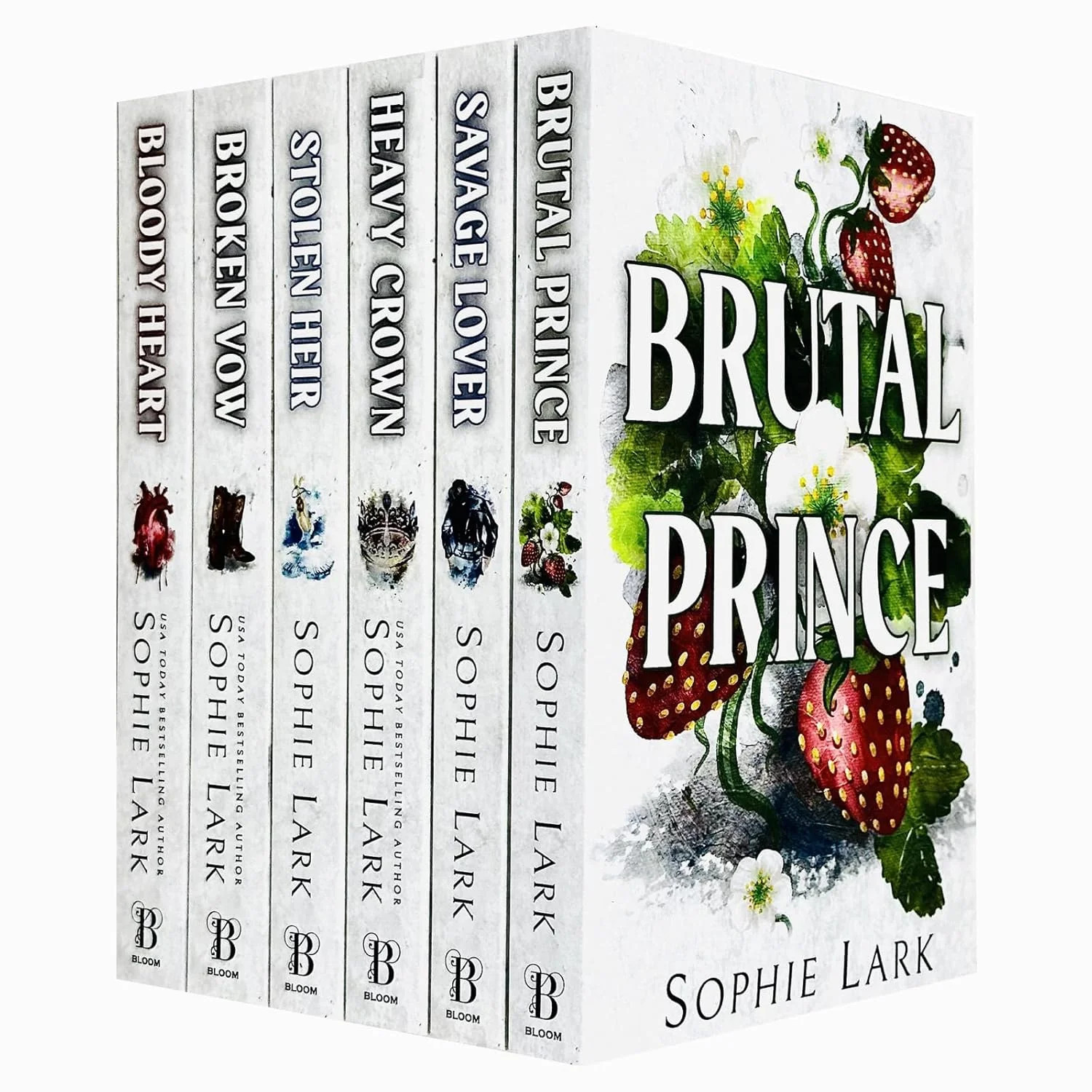 Brutal Birthright Series 6 Books Collection Set  Brutal Prince, | Sophie Clark
