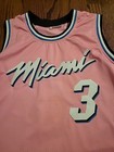 Dwayne Wade Miami Heat Jersey Mens Size XL Basketball NBA Adult Pink — photo 3