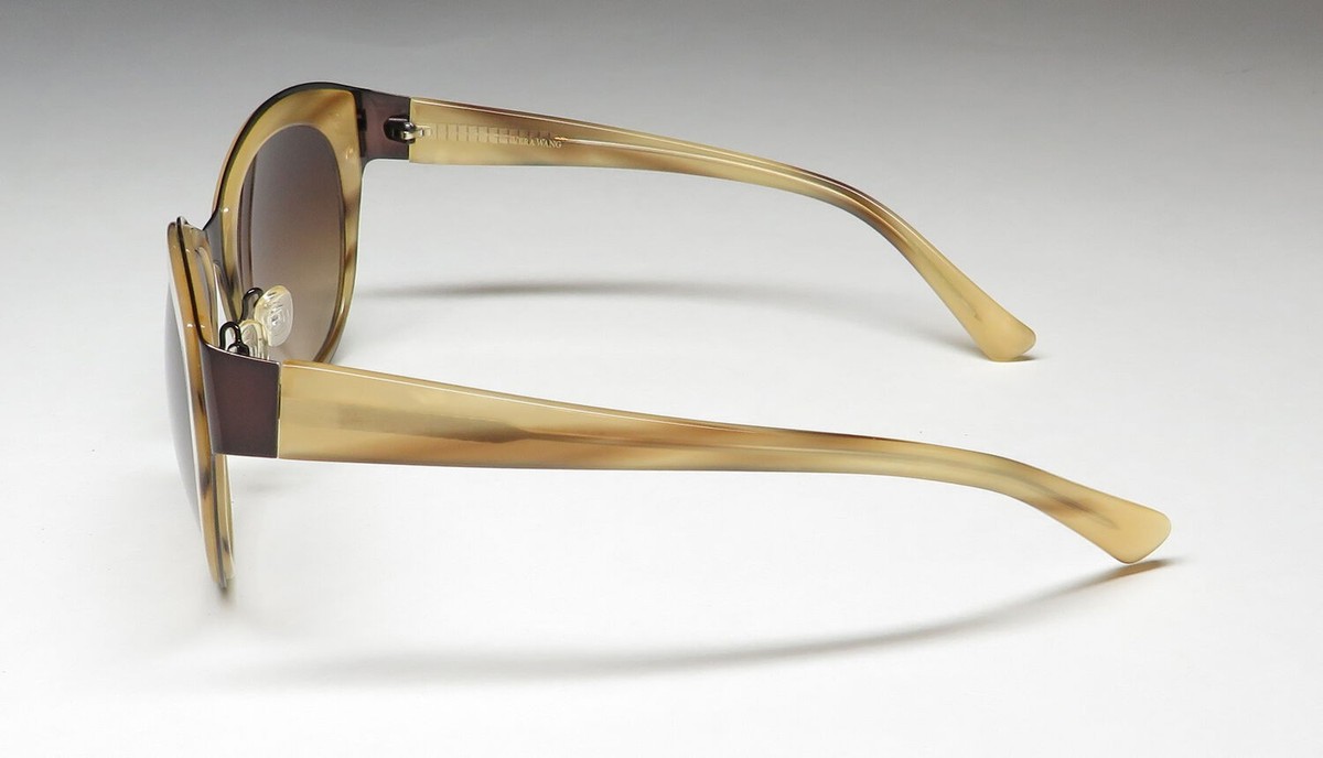 Occhiali Da Sole Vera Wang Luxe Neith Beige, Metal & Plastica, UV400 - Foto 6