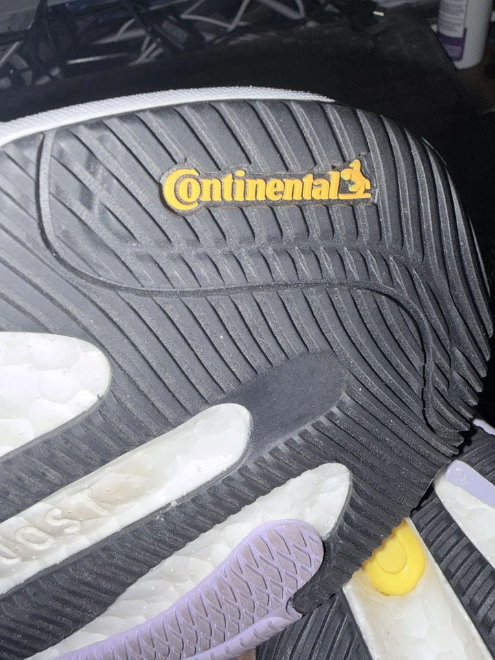 ADIDAS STELLAMcCARTNEY X MUJER SolarGlide Goma Cambio Púrpura Amarillo Talla 9-1/2 Foto 3 de 4