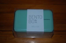 TAKENAKA Bento Lunch Box, Flat Dual Eco-Friendly and Sustainable Spearmint Green