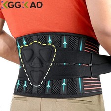 Adjustable Lower Back Brace Lumbar Support Waist Belt For Men Women Pain Relief