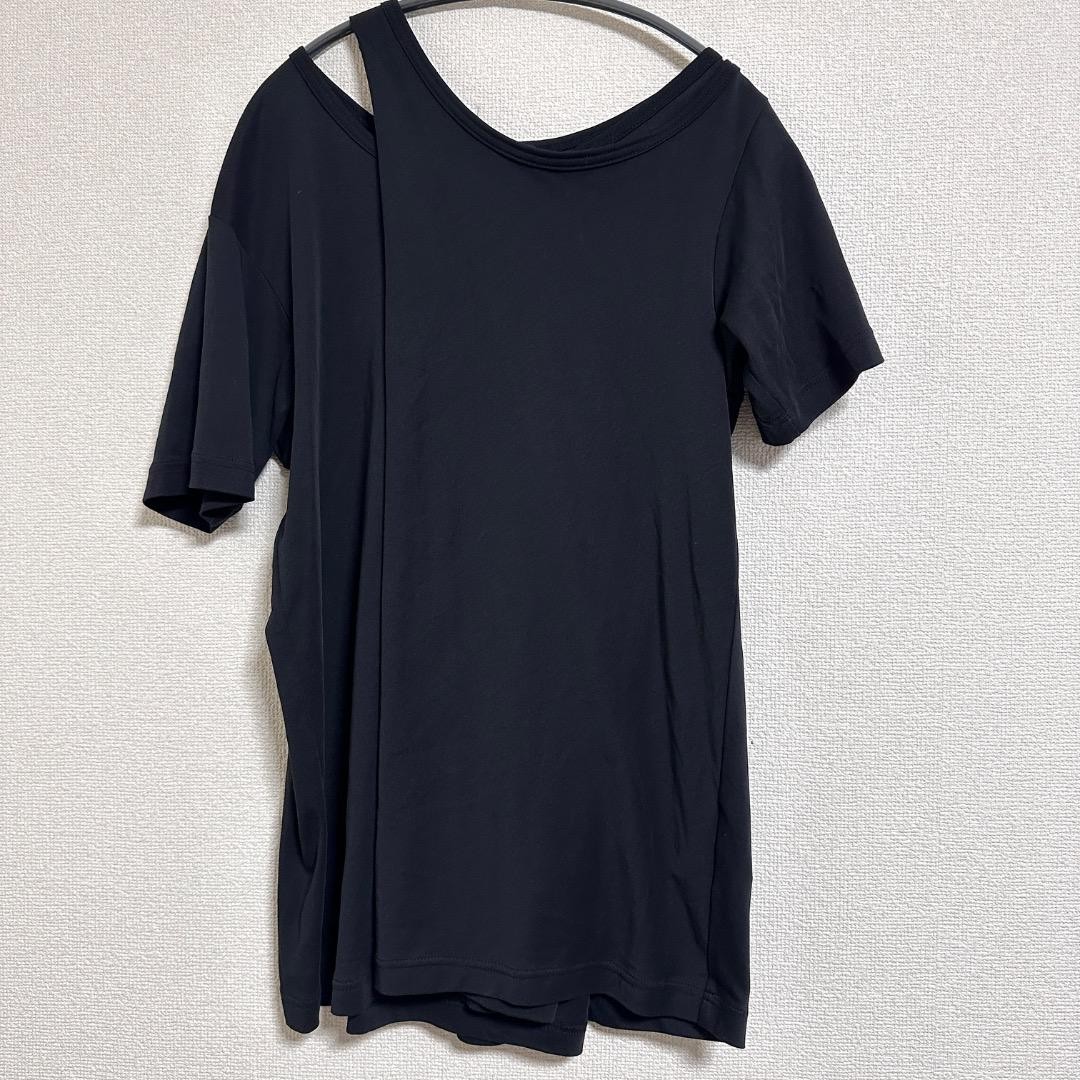 トップス junya watanabe asymmetry t-shirt Junya Watanabe Comme des Garcons Layered Asymmetric T-shirt
