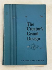 The Creator’s Grand Design - Book Dawn Bible Students Association -Free Shipping