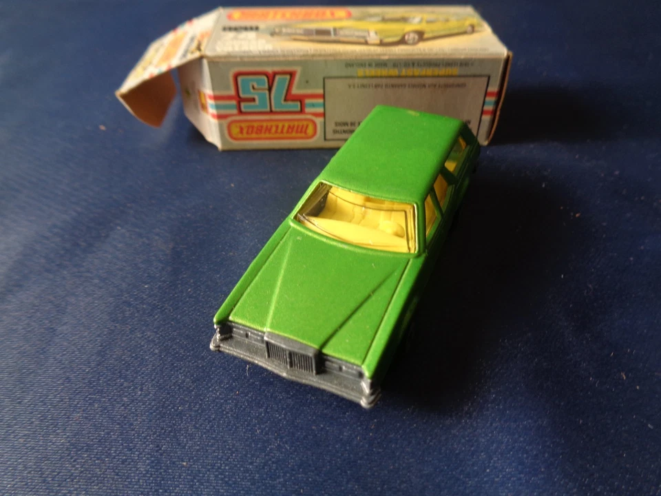MATCHBOX COLLECT ALL 75 MODELS SUPERFAST LESNEY COUGAR VILLAGER NUMERO 74 - Immagine 4 di 4