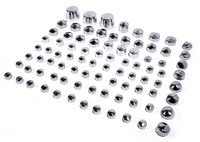 Schrauben Abdeckungen Chrom F. Harley Davidson Softail Twin Cam 99-06 Bolt Cover