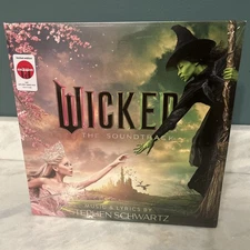 Wicked: The Soundtrack, Target Pink Green Color 2 x LP Vinyl, BRAND NEW, SEALED