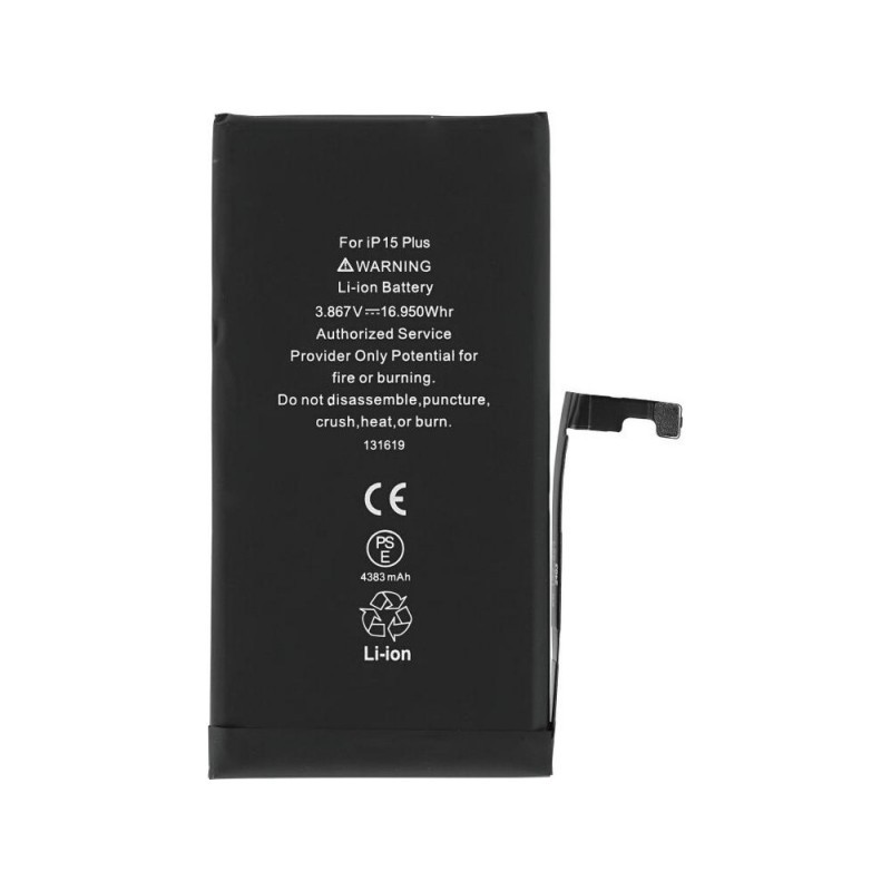 Batterie pour iPhone 15 Plus contre les baisses d'autonomie et coupures