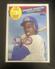 Shawon Dunston Rookie 1985 Topps #280 RC Chicago Cubs