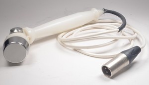Handheld Therapeutic Ultrasound Applicator Soundhead with Neutrik Connector