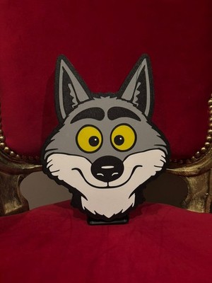   Wolf ''Geliebter'' - LED Nachtlicht Lightbox 