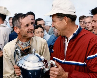 Ken Miles and Carroll Shelby Photo Colorized
