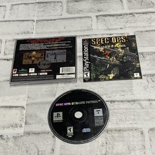 Spec Ops Stealth Patrol (Sony PlayStation 1 PS1, 2000) Complete CIB Tested Game