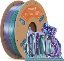 ERYONE HS Silk Quadruple Color PLA Filament 3D Printer 1.75mm +/- 0.03mm, Hyper
