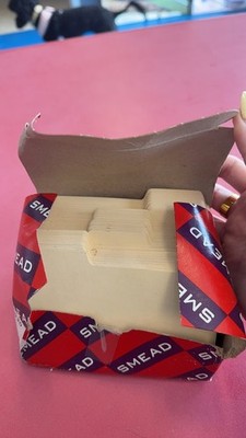 Vintage Smead Index Card Dividers in Original Packaging