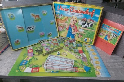 Unser Bauernhof,Spiel Innovakids, Wer hilft Bauer Sonnenschein? Brettspiel Tiere